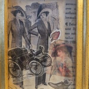 Vintage Fashion Illustration Art